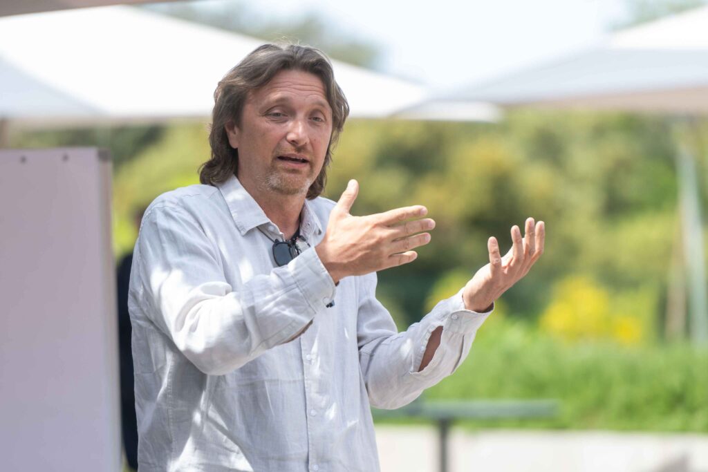 kresimir mudrovcic speaking at mighty mainframe conference