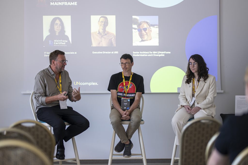 discussion at mighty mainframe conference